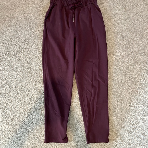 Maroon Drawstring Pants - Picture 4 of 4